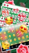 Folk Flower Pattern Keyboard T screenshot 2