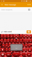 Red Color Keyboards screenshot 3