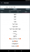 Letras diferentes, símbolos, emojis, decorações screenshot 23
