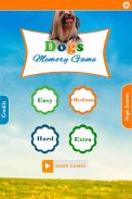 Cute Dogs Memory Match Game - Card Pairs screenshot 1