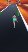 Fat Girl Run Girl Running Game screenshot 2