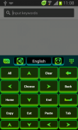 Color Keyboard Neon Green Free screenshot 6