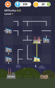 Electricista - conecte casas. Logica juegos gratis screenshot 8