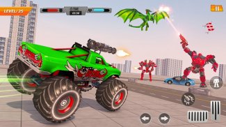 Monster Truck Robot Car Game screenshot 5