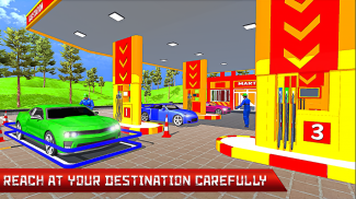 New Gas Station Car Driving Game - Car Parking Sim screenshot 9