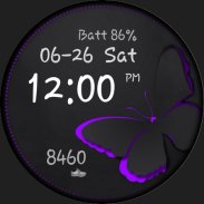 PWW05 - Ladies Digi Watch Face screenshot 1