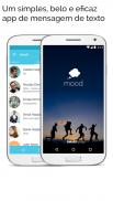 Mood Messenger - SMS e MMS screenshot 1