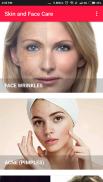 Skin and Face Care - acne, fairness, wrinkles screenshot 0
