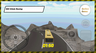 Summer Bus Hill Climb Racing screenshot 1