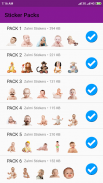 Cute Baby Stickers - WASticker screenshot 0