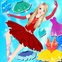 Dress Up Ballerina Doll Icon