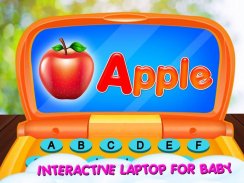 Kids Toy Laptop - Preschool Learning Activity screenshot 1