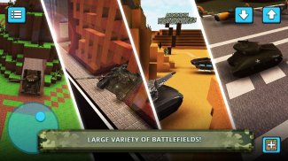 Team Tank Craft: World of Multiplayer Tanks Games screenshot 1