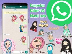 Stiker Islami untuk Whatsapp - WaStickerApps screenshot 1