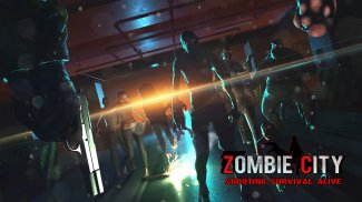 Zombie city :shooting survival screenshot 7