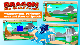 3rd Grade Dragon Kids Games screenshot 2