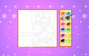 Coloring Game-Christmas Fun screenshot 2