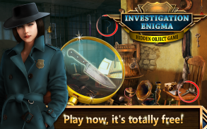 Hidden Objects Investigation Enigma screenshot 2