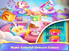 Unicorn Baking Salon - Bakery Food Games screenshot 0