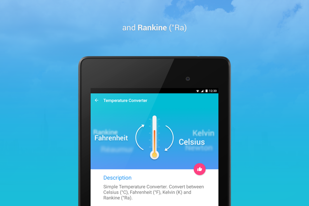 Конвертер температур - Загрузить APK для Android | Aptoide