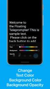 Teleprompter: Floating Notes screenshot 3