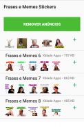 Figurinhas Frases e Memes - WAStickerapps screenshot 0