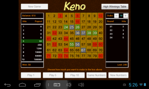 Keno screenshot 1