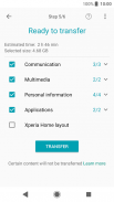 Xperia™ Transfer Mobile screenshot 3