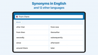 Reverso Synonyms Dictionary screenshot 0