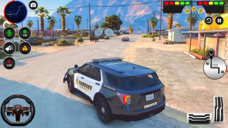 Modern Car Parking Police Game screenshot 1