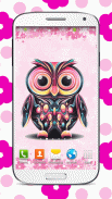 Sweet Owl Live Wallpaper screenshot 2