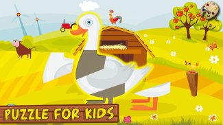 Farm Animals Puzzles Games 2+ screenshot 12