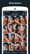 Body Symbol Camera - Selfie Symbol Collage Creator screenshot 7
