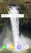 White Falls Live Wallpaper screenshot 0