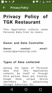 TGK Restaurant screenshot 7