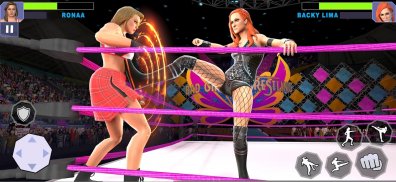 Femmes Wrestling Rumble: Combats d'arrière-cour screenshot 18