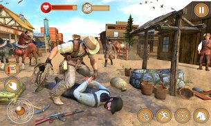 Western Cowboy Gun Shooting Fighter Open World screenshot 0