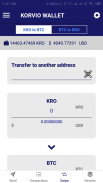 Korvio Wallet - Multichain Blockchain Technology screenshot 3