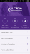 Nutricia Dietetic App screenshot 1