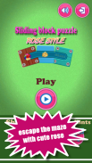 Sliding block puzzle: rose style screenshot 2