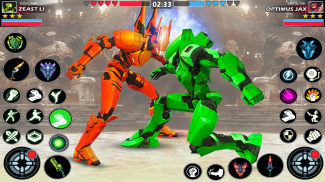 Robot Kung Fu Fighting Games screenshot 0