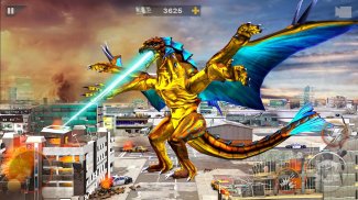 Monster Dinosaur Rampage Game screenshot 2