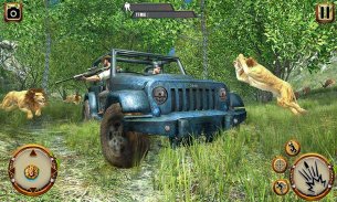 Animal Hunters- Safari Jeep Driving screenshot 1