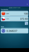 Chinese Yuan x Czech Koruna screenshot 1