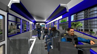 Police Bus Game: US Cops Coach screenshot 3