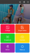 Photo Editor Collage Scrapbook Mirror Pip screenshot 1