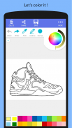 Cool Sneakers Coloring Book screenshot 5