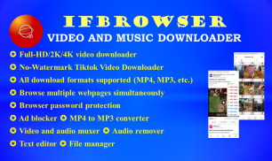 Ifbrowser - Video Downloader screenshot 4