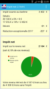 Calcul Impôt 2017 screenshot 3
