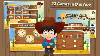 Cowboy Lernspiele Grade 2 screenshot 0